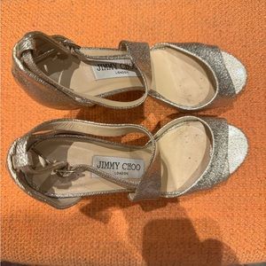 Jimmy Choo Champagne Gold Heels